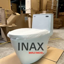 AC 902VN là Bồn cầu INAX 1 khối giá hơn 6.8tr và có chương trình tặng xịt vệ sinh 62 Góc nhìn từ bên phải của Bồn Cầu INAX AC-902VN (AC902VN) (12)