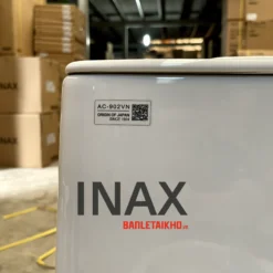 AC 902VN là Bồn cầu INAX 1 khối giá hơn 6.8tr và có chương trình tặng xịt vệ sinh 66 Tem QR bảo hành điện tử Bồn Cầu INAX AC-902VN (AC902VN) (8)