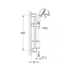 Tay Sen Tắm INAX BF-SC1