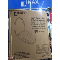 Nắp Bồn Cầu INAX CF-500VS (C-504VAN AC-504VAN AC-700VAN AC-959VAN) Đóng Êm 9 Nap nhua bon cau inax 504 700 959 740x740 1