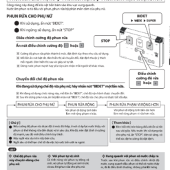 Công tắc phun Pidet cho phụ nữ