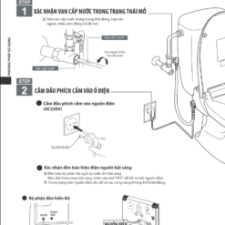 Hướng dẫn sử dụng nắp điện tử INAX CW-KA22AVN