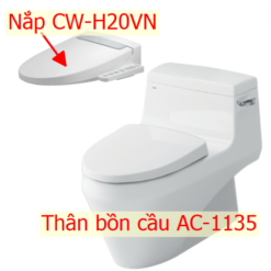 Bồn Cầu Nắp Điện Tử INAX AC-1135+CW-H20VN