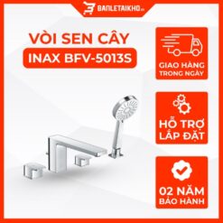 Vòi Sen Tắm Gắn Bồn INAX BFV-5013S Nóng Lạnh