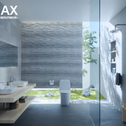 Bồn Cầu INAX AC-912VN (AC912VN) 1 Khối Bộ Sưu Tập S200 29 Bệt vệ sinh INAX AC-912VN 1 khối