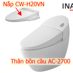 Bồn cầu 1 khối nắp điện tử INAX AC-2700+CW-H20VN