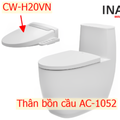 Bồn cầu INAX AC-1052+CW-H20VN nắp điện tử