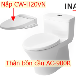 Bồn cầu INAX AC-900R+CW-H20VN nắp điện tử
