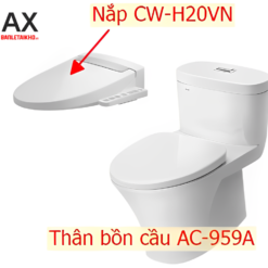 Bồn cầu thông minh INAX AC-959A+CW-H20VN