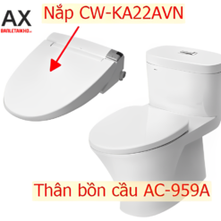 Bồn cầu INAX AC-959A+CW-KA22AVN