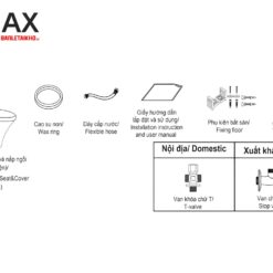 Cấu tạo của INAX AC-900VRN-2