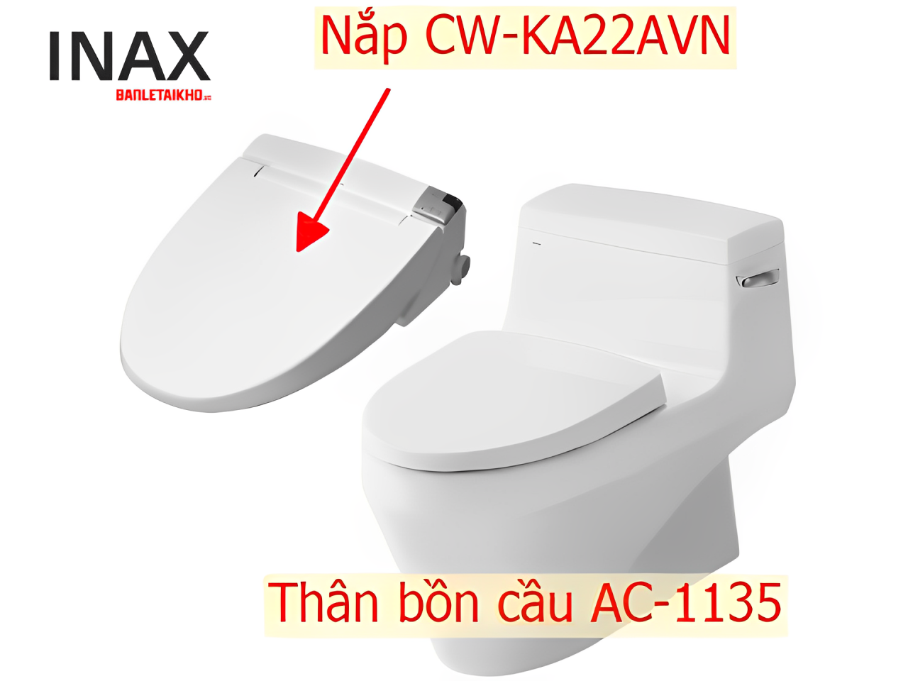 Bồn Cầu Thông Minh INAX AC-1135/CW-KA22AVN