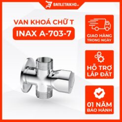 Van T INAX A-703-7 (A7037) Van Khóa Chữ T Có 2 Chiều Nước Ra