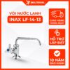 Vòi Nước INAX LF-14-13 (LF1413) Gắn Chậu Lavabo Nước Lạnh 9 Vòi Nước INAX LF-14-13 (LF1413) Gắn Chậu Lavabo Nước Lạnh