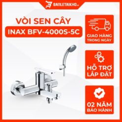 Vòi Sen Tắm INAX BFV-4000S-5C (BFV4000S5C) Nóng Lạnh