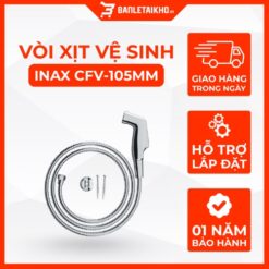 Vòi Xịt Vệ Sinh INAX CFV-105MM (CFV105MM) Dây Thép Không Gỉ SUS304