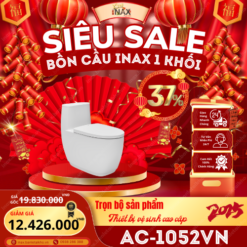 Bồn cầu INAX 1 khối AC-1052VN mùa tết