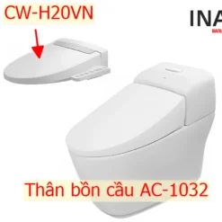Bồn Cầu Nắp Điện Tử INAX AC-1032+CW-H20VN