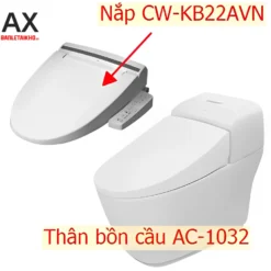 Bồn Cầu Thông Minh INAX AC-1032/CW-KB22AVN