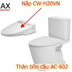 Bồn cầu thông minh INAX AC-602+CW-H20VN