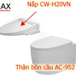 Bồn Cầu Treo Tường Điện Tử INAX AC-952/CW-H20VN