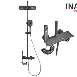 Combo Thiết Bị Vệ Sinh INAX Bồn Cầu AC-902VN Và Sen Cây SN175 9 Sen cây SN-175