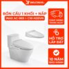 Bồn Cầu 1 Khối Nắp Điện Tử INAX AC-969+CW-H20VN Xả Nhấn