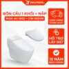 Bồn Cầu INAX AC-1032+CW-S32VN 1 Khối Nắp Rửa Cơ