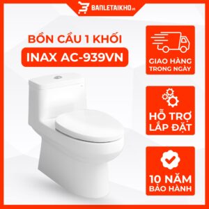 Bồn Cầu INAX AC-939VN (AC939VN) 1 Khối Aqua Ceramic 3 Bồn Cầu INAX AC-939VN (AC939VN) 1 Khối Aqua Ceramic