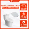 Bồn Cầu INAX AC-959A+CW-S15VN 1 Khối Nắp Rửa Cơ 16 Bồn Cầu INAX AC-959A+CW-S15VN 1 Khối Nắp Rửa Cơ