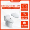 Bồn Cầu INAX AC-959A+CW-S32VN 1 Khối Nắp Rửa Cơ