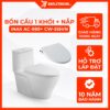Bồn Cầu INAX AC-989+CW-S15VN 1 Khối Nắp Rửa Cơ