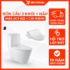 Bồn Cầu INAX ACT-832+CW-H18VN 2 Khối Xả Tự Động Nắp Điện Tử