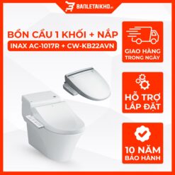 Bồn Cầu Thông Minh INAX AC-1017R+CW-KB22AVN