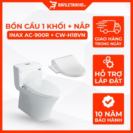 Bồn Cầu Thông Minh INAX AC-900R+CW-H18VN