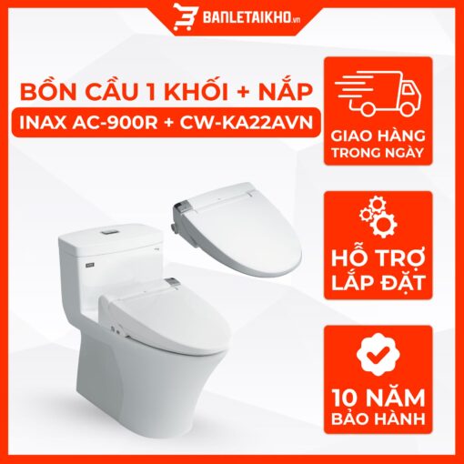Bồn Cầu Thông Minh INAX AC-900R+CW-KA22AVN