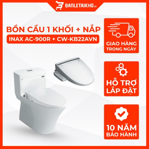 Bồn Cầu Thông Minh INAX AC-900R+CW-KB22AVN 1 Bồn Cầu Thông Minh INAX AC-900R+CW-KB22AVN