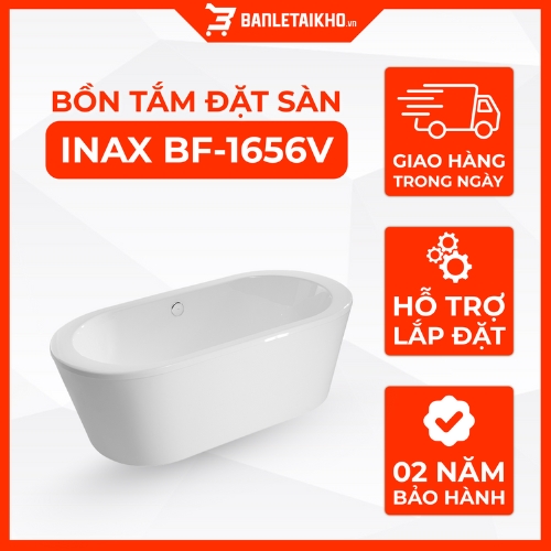 Bồn Tắm INAX BF-1656V (BF1656V) Đặt Sàn Dài 1.6M 16 Bồn Tắm INAX BF-1656V (BF1656V) Đặt Sàn Dài 1.6M
