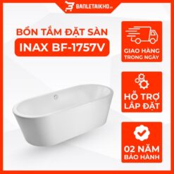 Bồn Tắm INAX BF-1757V (BF1757V) Đặt Sàn Lập Thể 1.75M