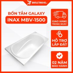Bồn Tắm INAX MBV-1500 (MBV1500) Xây 1.5M Dòng Galaxy