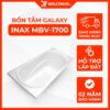 Bồn Tắm INAX MBV-1700 (MBV1700) Xây 1.7M Dòng Galaxy