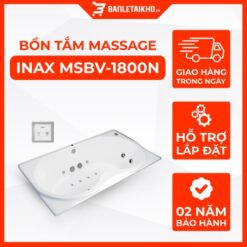 Bồn Tắm INAX MSBV-1800N Xây Massage 1.8M