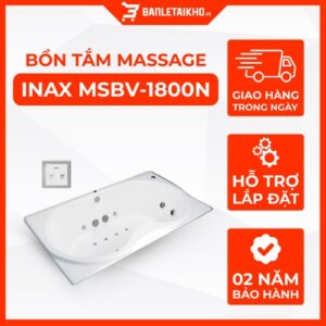 Bồn Tắm INAX MSBV-1800N Xây Massage 1.8M 18 Bồn Tắm INAX MSBV-1800N Xây Massage 1.8M