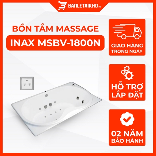 Bồn Tắm INAX MSBV-1800N Xây Massage 1.8M 13 Bồn Tắm INAX MSBV-1800N Xây Massage 1.8M