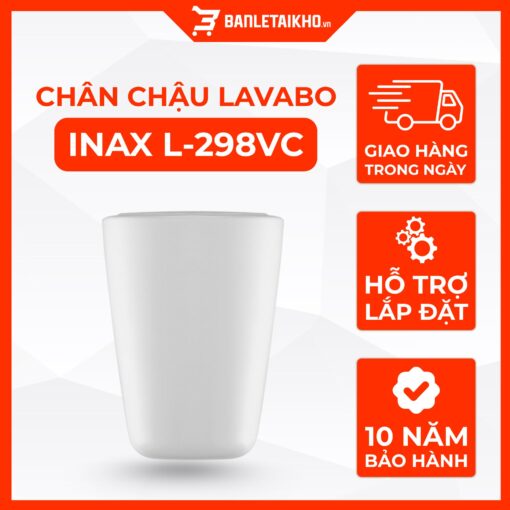 Chân Ngắn Lavabo INAX L-298VC (L298VC) Treo Tường (L-312V, AL-312V) 1 Chân Ngắn Lavabo INAX L-298VC (L298VC) Treo Tường (L-312V, AL-312V)