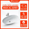 Chậu Rửa Lavabo INAX AL-2216V (AL2216V) Âm Bàn Aqua Ceramic