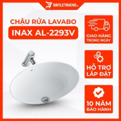 Chậu Rửa Lavabo INAX AL-2293V (AL-2293V) Âm Bàn Aqua Ceramic
