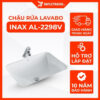 Chậu Rửa Lavabo INAX AL-2298V (AL2298V) Âm Bàn Aqua Ceramic 19 Chậu Rửa Lavabo INAX AL-2298V (AL2298V) Âm Bàn Aqua Ceramic