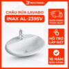 Chậu Rửa Lavabo INAX AL-2395V (AL2395V) Dương Vành Aqua Ceramic