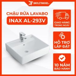 Chậu Rửa Lavabo INAX AL-293V (AL293V) Aqua Ceramic Đặt Bàn